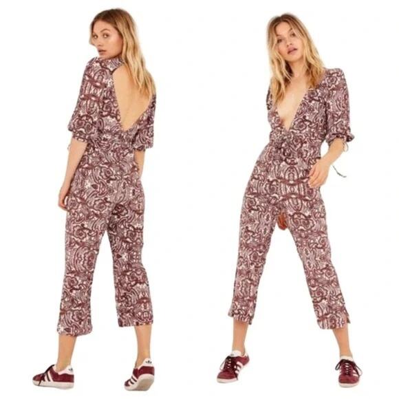 For Love & Lemons Georgi Jumpsuit - Picture 2 of 7